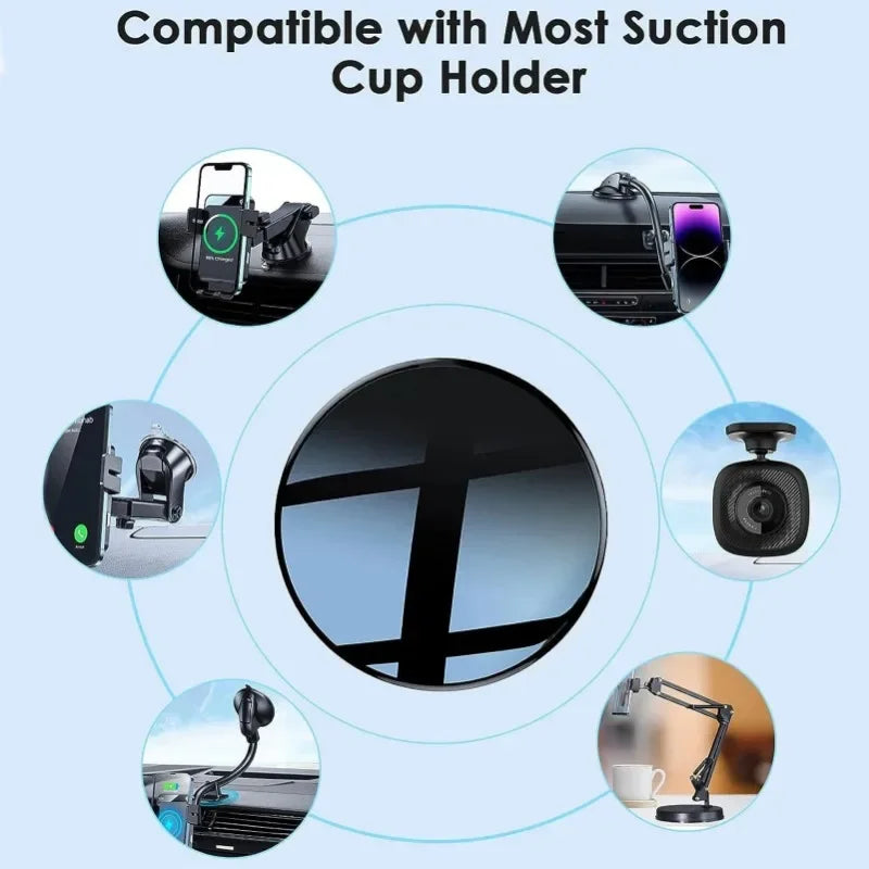 2PCS Car Adhesive Sticker Disc Pad Base for Phone Holder