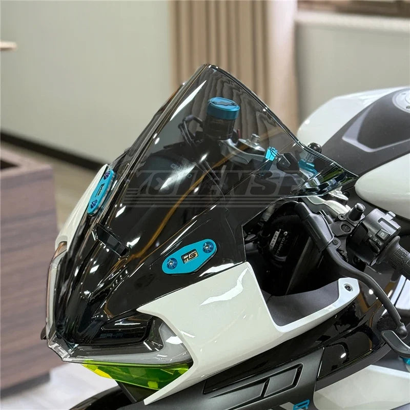 YOLENSE Double Bubble Windscreen for CFMOTO 675SR 675SR-R MyPetiteCar.com