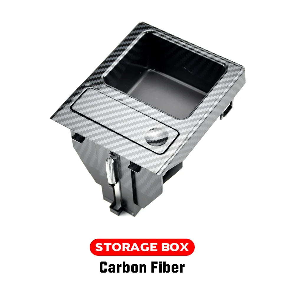 Double Hole Car Center Console Storage Box with Cup Holder | For BMW E46 1999-2006 MyPetiteCar.com