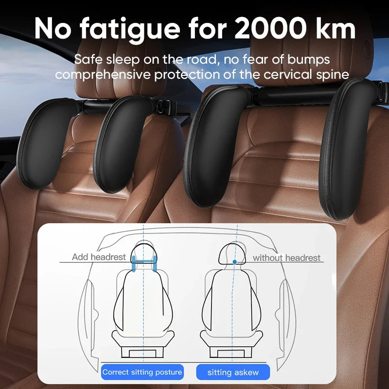 Adjustable Car Cervical Neck Pillow MyPetiteCar.com