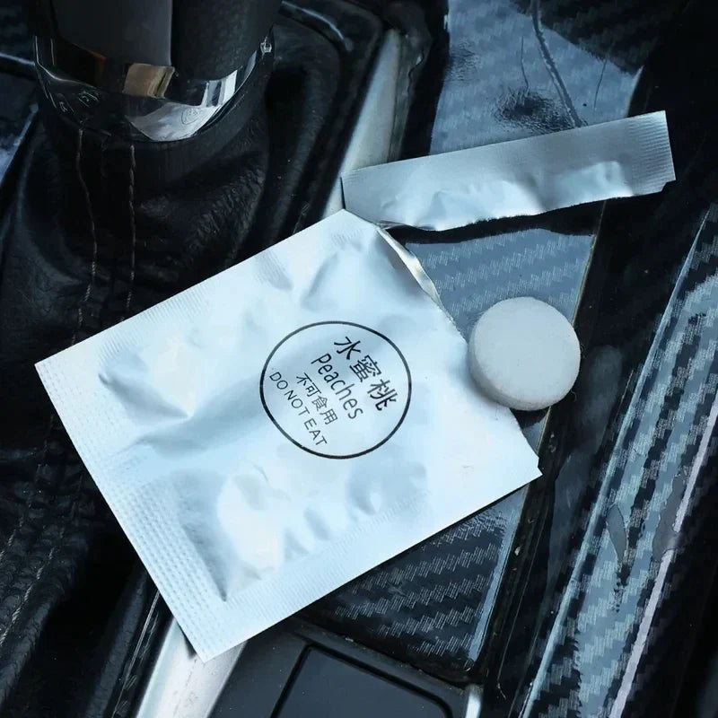 Solid Car Air Freshener Tablets Refill Aromatherapy Diffuser