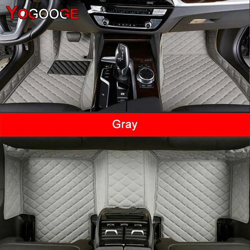 YOGOOGE Custom Car Floor Mats For VW GOLF IV V 1997-2008 4th 5th Auto Carpets Foot Coche Accessorie MyPetiteCar.com
