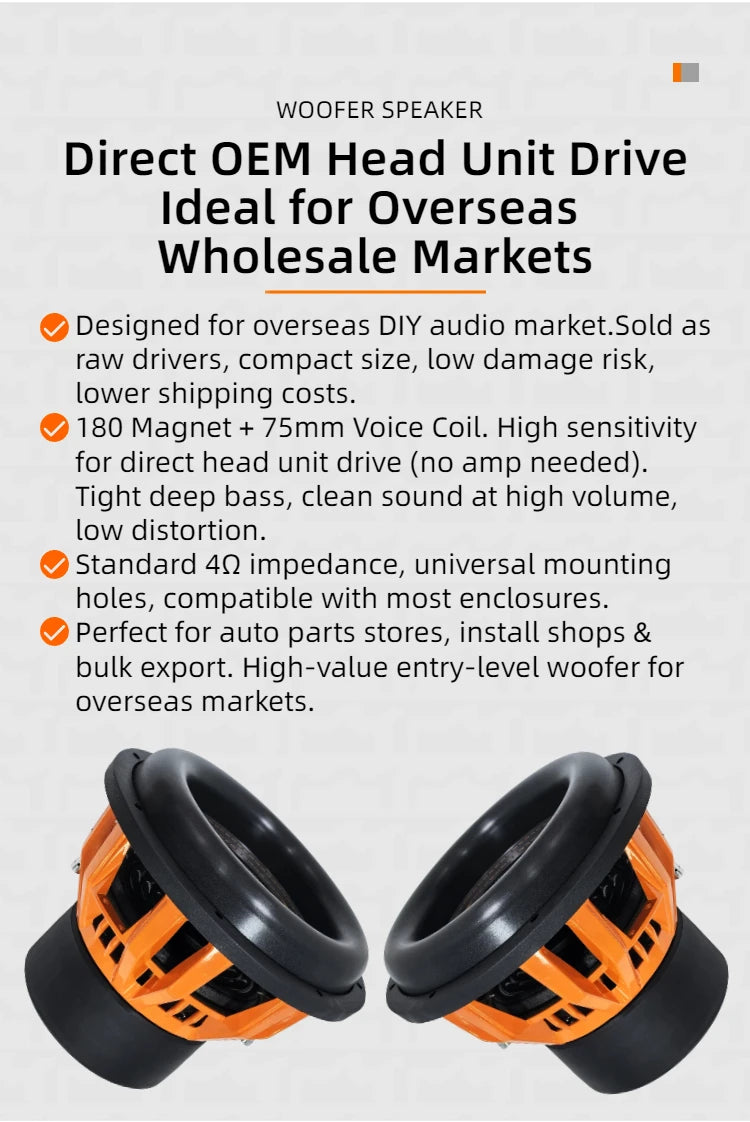 12-Inch SPL Car Subwoofer Bestbuyback