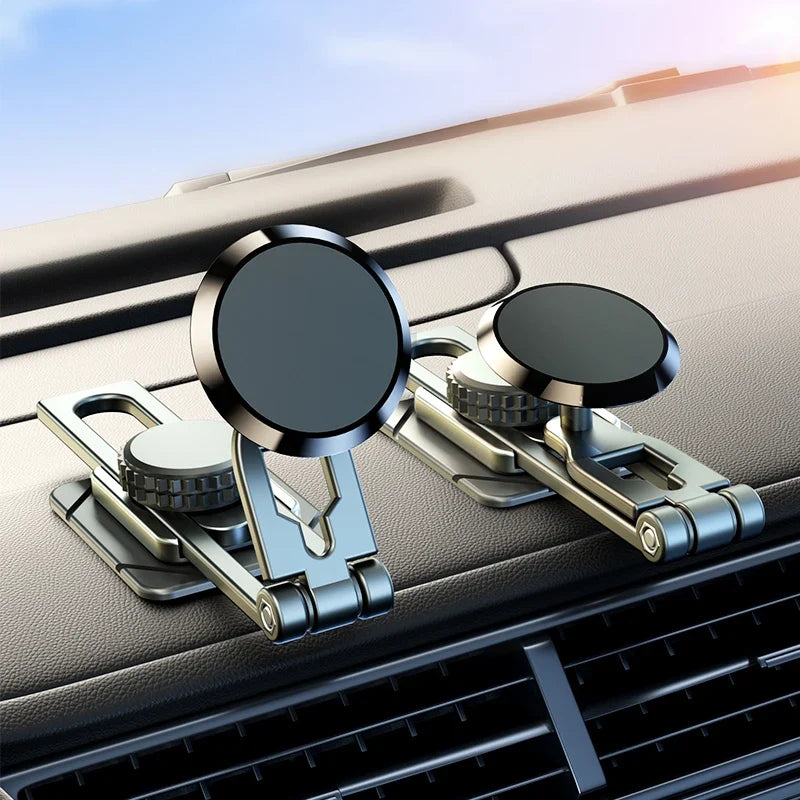 720° Rotation Magnetic Car Phone Holder | Extendable Magnet Cellphone Bracket MyPetiteCar.com