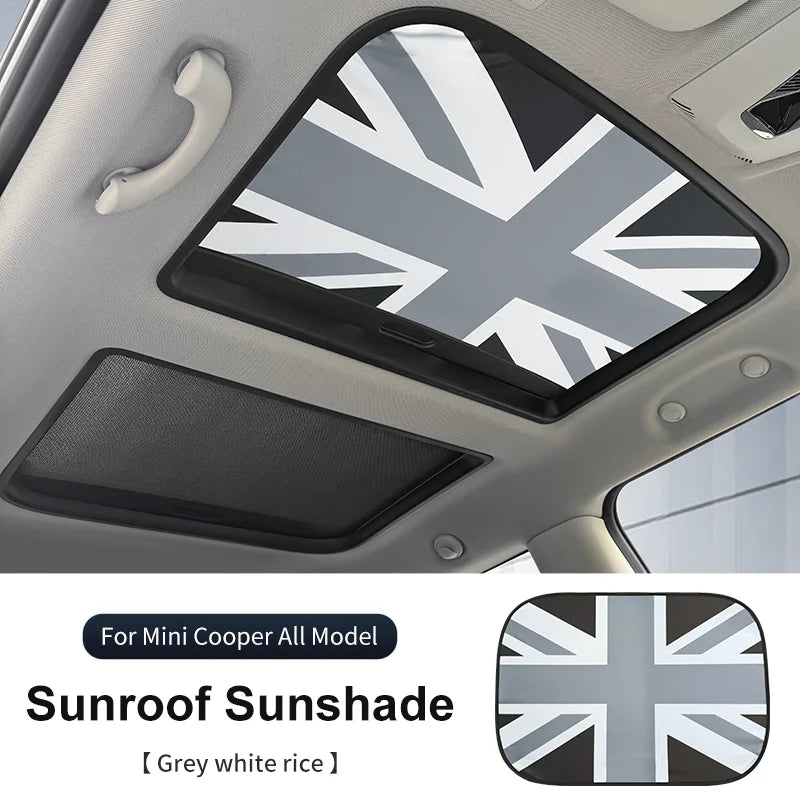 Mini Cooper Sunroof Sunshade Cover | UV Protection Heat Shield Foldable