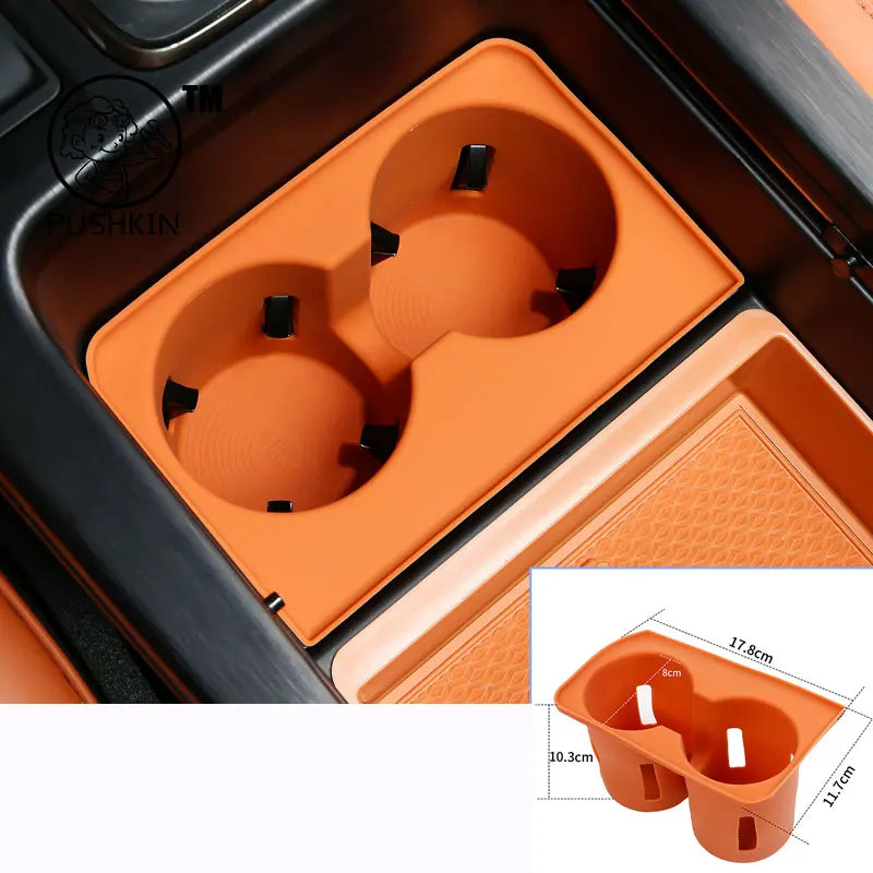 Car Water Cup Holder Silicone Pad for Haval H9 2025