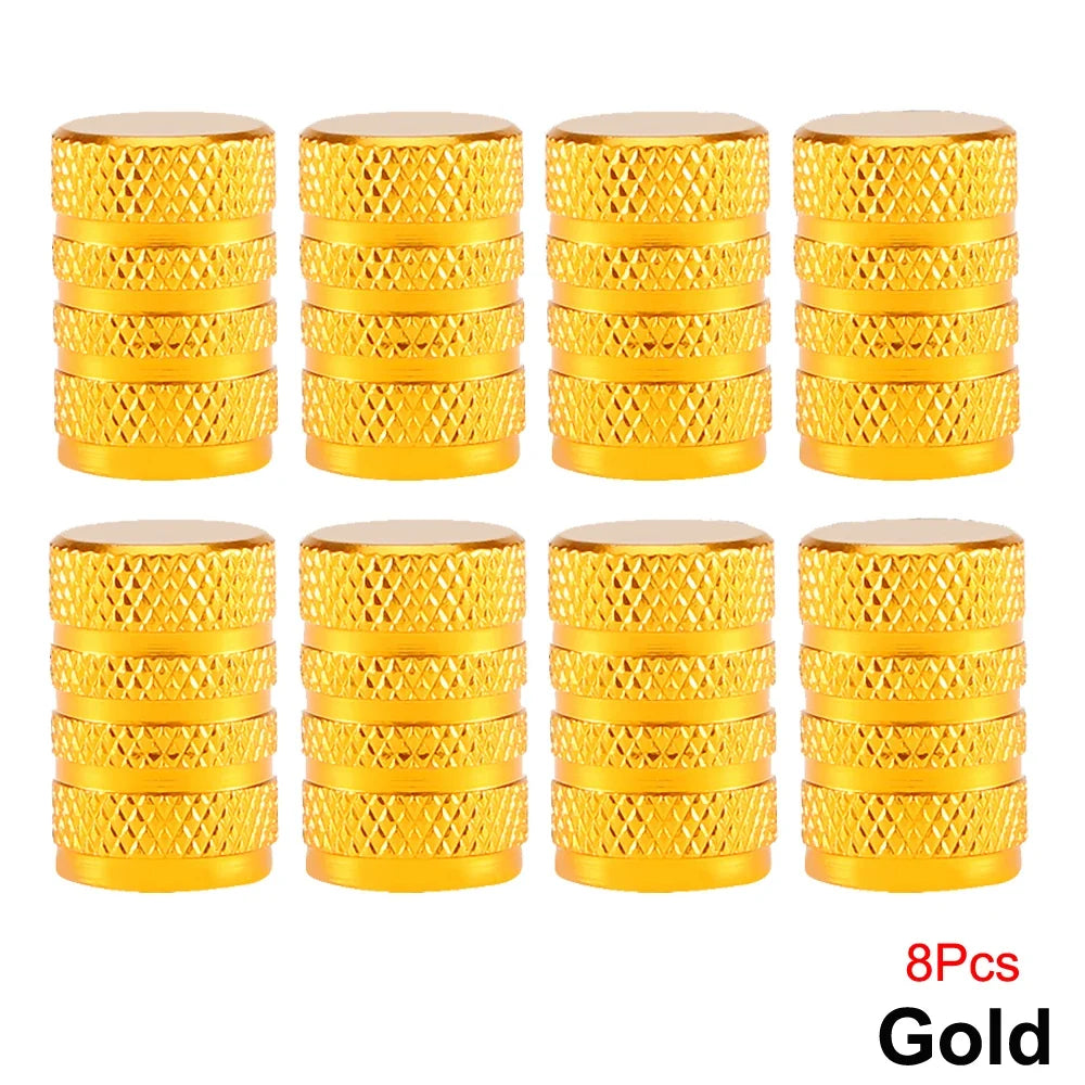 Aluminum Tire Valve Caps | Dustproof Universal Stem Covers for Cars, Bikes, Trucks, Motorcycles MyPetiteCar.com