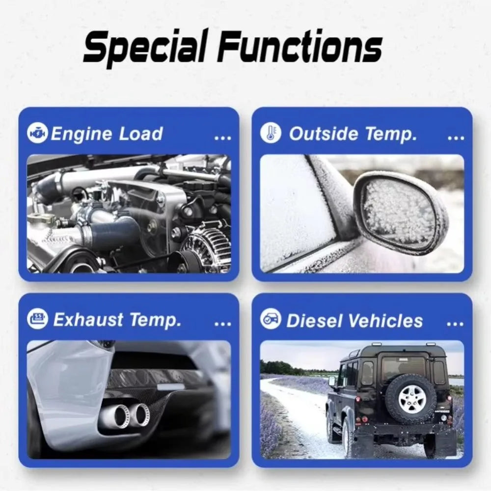 Digital GPS Speedometer OBD+GPS Smart Gauge | Automotive HUD Display