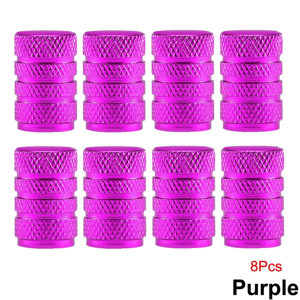 Aluminum Tire Valve Caps | Dustproof Universal Stem Covers for Cars, Bikes, Trucks, Motorcycles MyPetiteCar.com