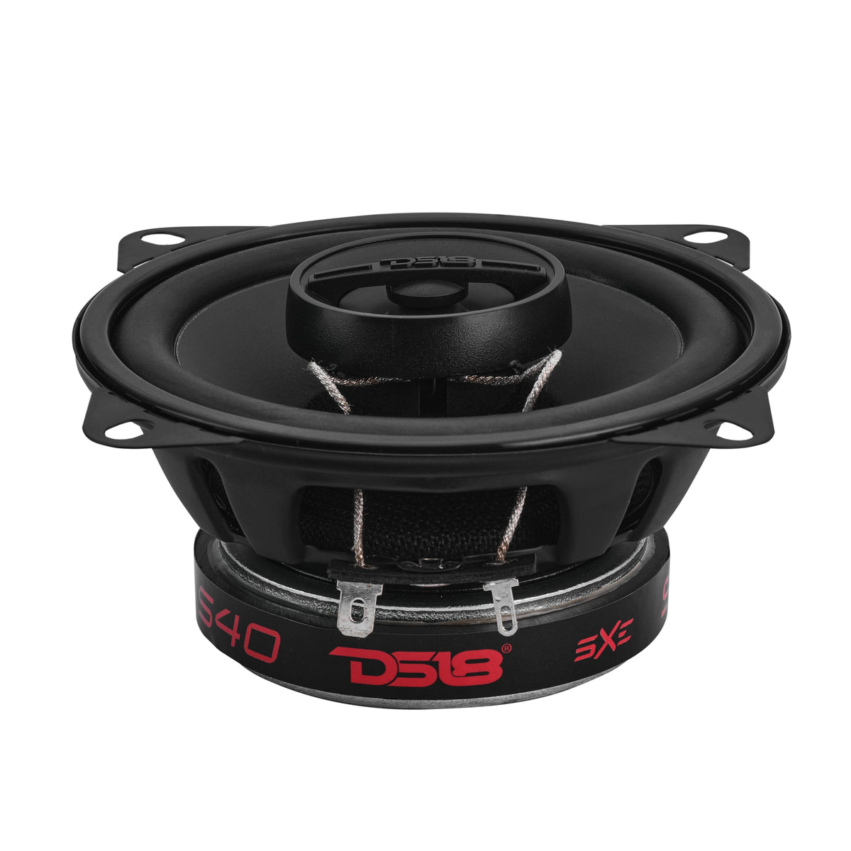 SELECT 4” 2-Way Coaxial Speaker with Grille | 40W RMS 4-Ohm DS18