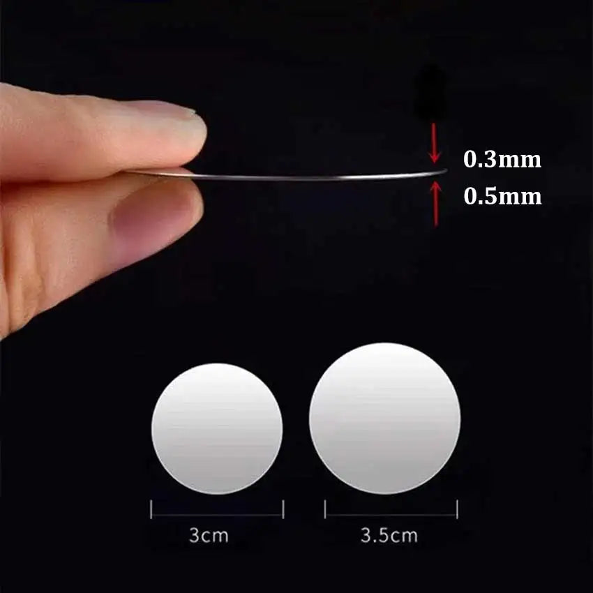 10Pcs Metal Plate Disk Iron Sheet for Magnetic Car Phone Holder | Universal Size Fit Kit MyPetiteCar.com
