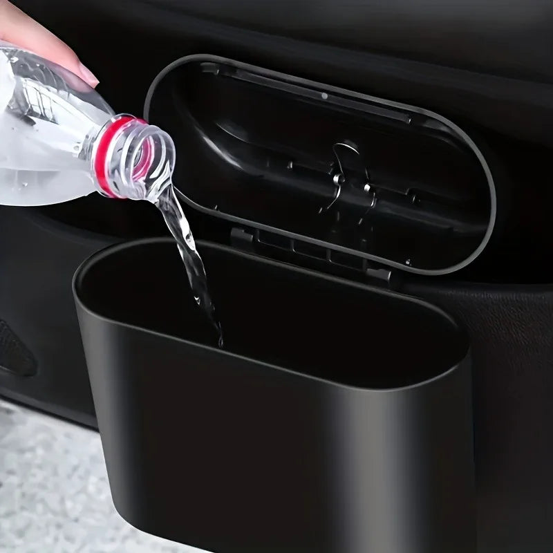 1 Piece Car Mini Trash Can Car Storage Box - Sorting Box Car Essential Accessories Christmas Gift MyPetiteCar.com