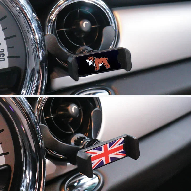 MINI Cooper Car Air Vent Phone Holder | Secure Dashboard Mount for Select Models