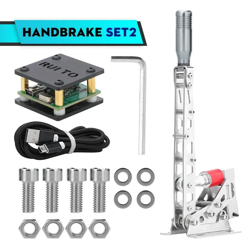 SimRuito RT31 USB Load Cell Handbrake | Sim Racing Handbrake for PC