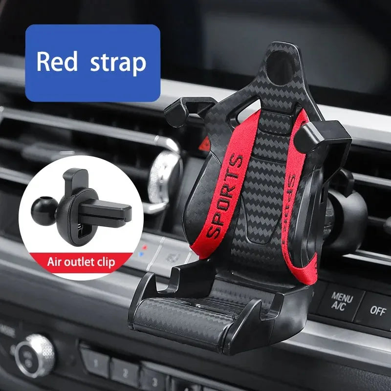 2025 Racing Seat Car Phone Holder | Suction Cup Smartphone Mount MyPetiteCar.com