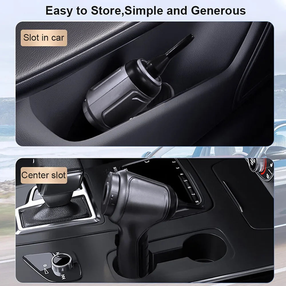Wireless Car Vacuum Cleaner 95000PA | Cordless Handheld with Blower MyPetiteCar.com