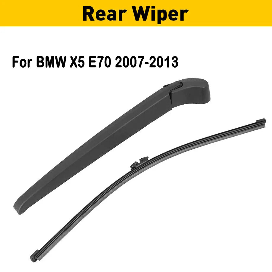 Rear Wiper Blade and Arm for BMW X5 E70 2007-2013 | Back Windshield Wiper Replacement MyPetiteCar.com