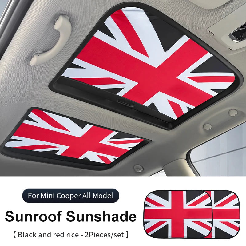 Mini Cooper Sunroof Sunshade Cover | UV Protection Heat Shield Foldable