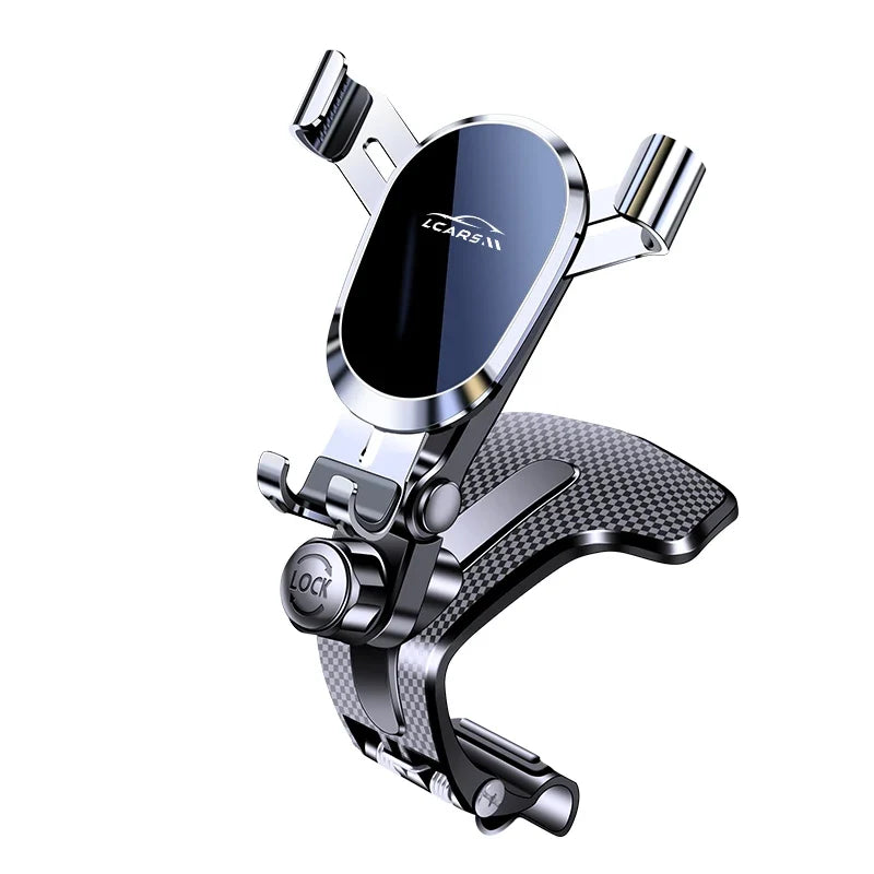 Car Phone Holder Mobile Phone Car Support Smart Phone Clip Dashboard Multi-functional Fixed Navigation Bracket Strong Steady MyPetiteCar.com