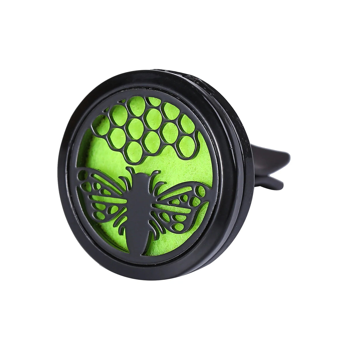Refillable Car Air Freshener Clip | Stainless Steel Vent Diffuser Locket MyPetiteCar.com