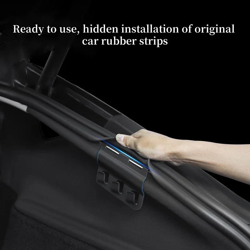 For Tesla Model Y Juniper 2025 Trunk Hook | ABS Grocery Bag Holder Storage Hooks MyPetiteCar.com