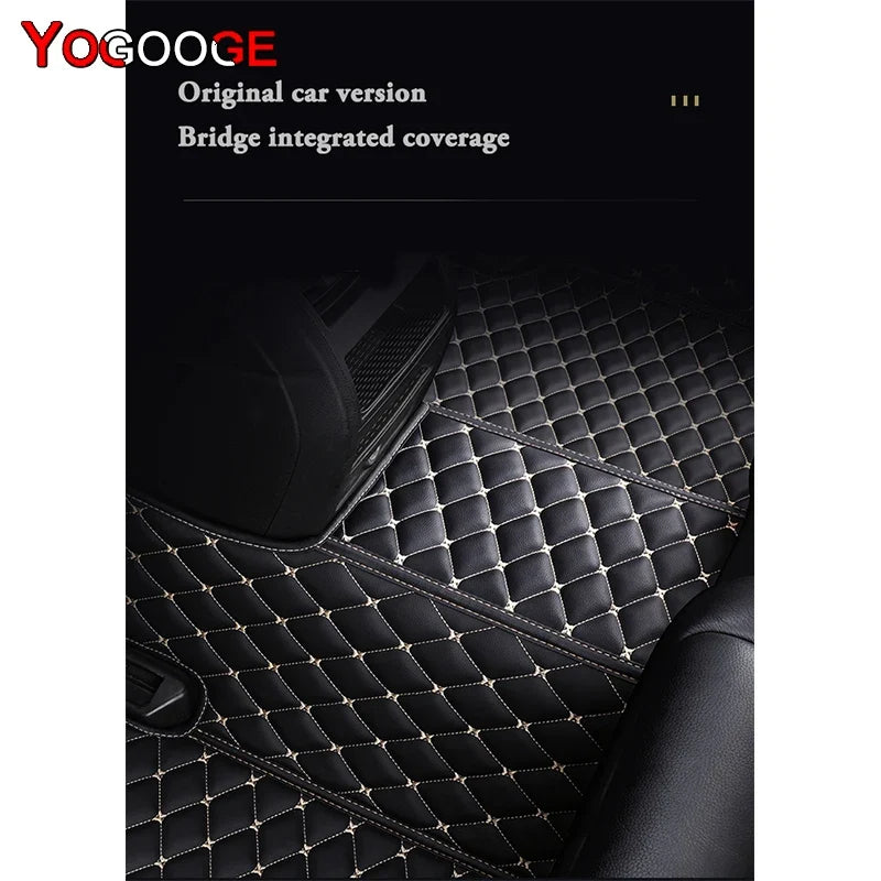 YOGOOGE Custom Car Floor Mats For VW GOLF IV V 1997-2008 4th 5th Auto Carpets Foot Coche Accessorie MyPetiteCar.com
