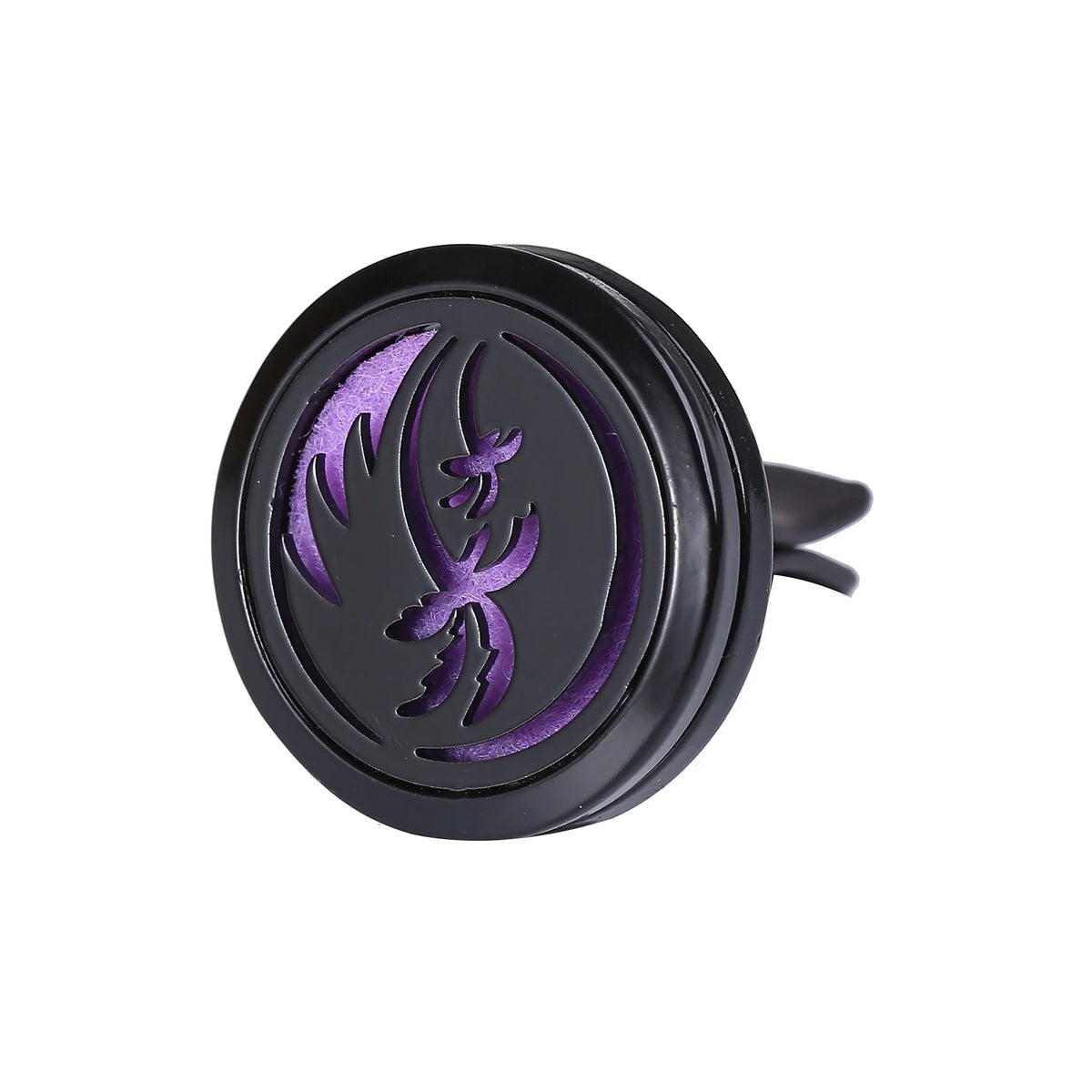Refillable Car Air Freshener Clip | Stainless Steel Vent Diffuser Locket MyPetiteCar.com