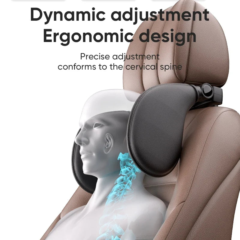 Adjustable Car Cervical Neck Pillow MyPetiteCar.com