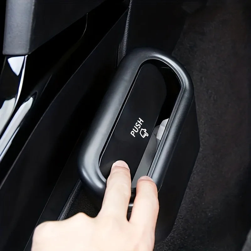 1 Piece Car Mini Trash Can Car Storage Box - Sorting Box Car Essential Accessories Christmas Gift MyPetiteCar.com
