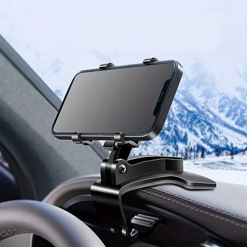Universal Rotating Car Phone Mount Holder | 360° Adjustable Dashboard Bracket for 4-7" Smartphones MyPetiteCar.com