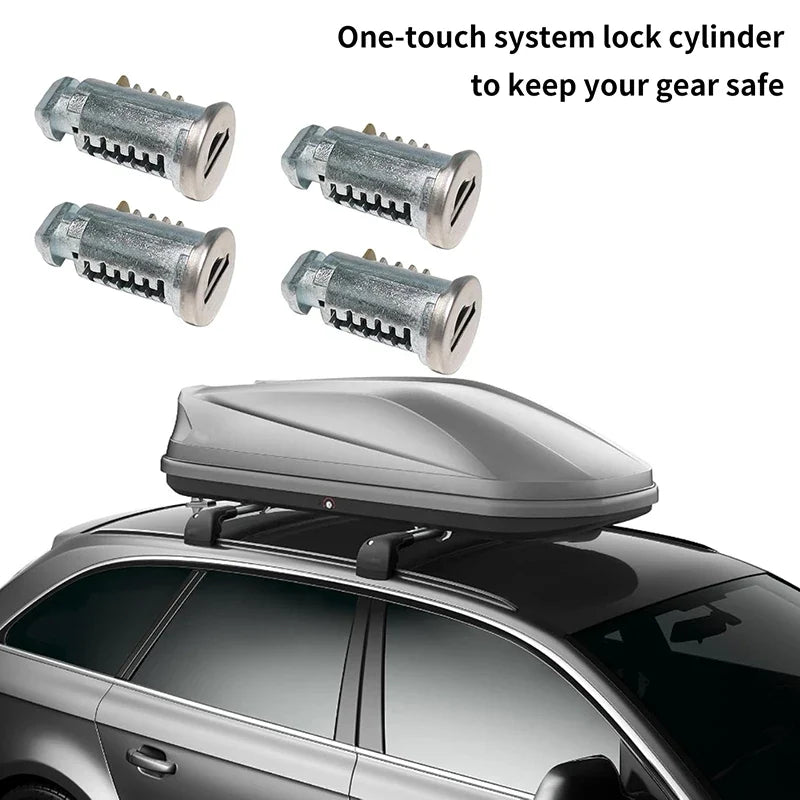 Roof Rack Lock Cylinder Kit | Replacement Lock Cores for Thule Roof Racks