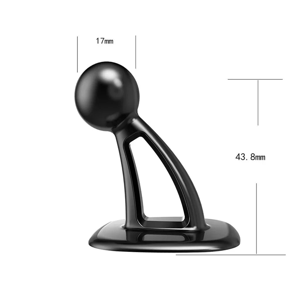 17mm Ball Head Car Phone Holder Base | Dashboard Mount Adapter MyPetiteCar.com