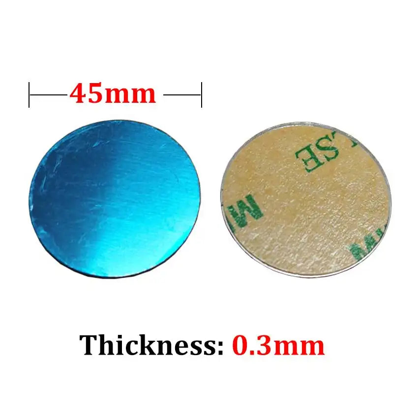 10Pcs Metal Plate Disk Iron Sheet for Magnetic Car Phone Holder | Universal Size Fit Kit MyPetiteCar.com