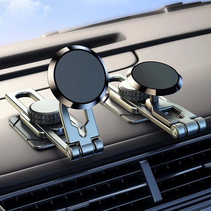 720° Rotation Magnetic Car Phone Holder | Extendable Magnet Cellphone Bracket MyPetiteCar.com