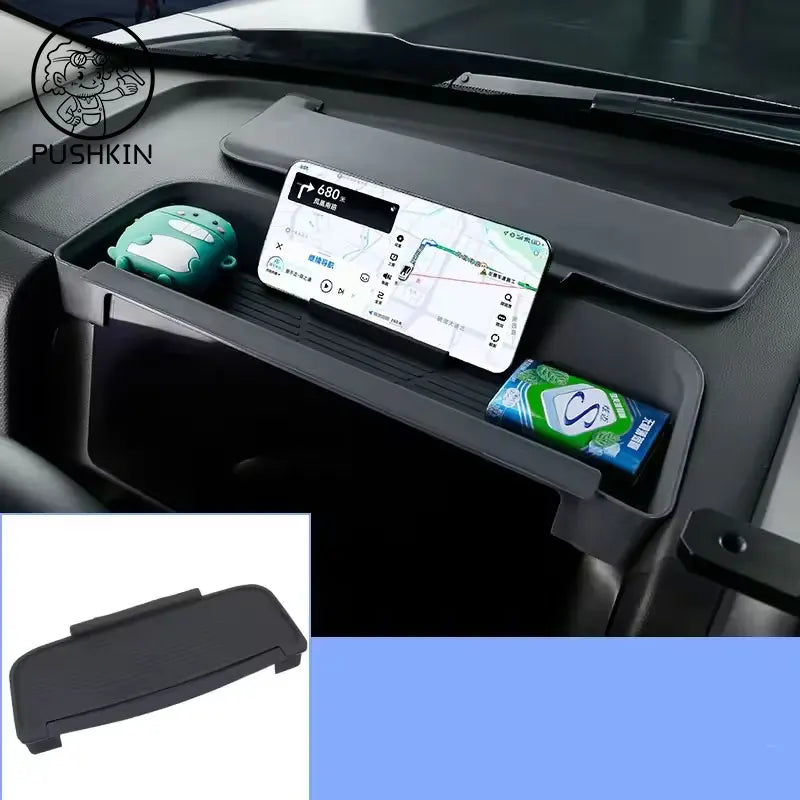 Dashboard Rear Storage Box | Silicone Sunshade for Haval H9 MKII 2025 2026 MyPetiteCar.com