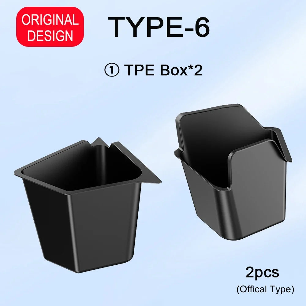 USVOTOV Tesla Model Y Juniper 2025 Trunk Organizer – TPE Rear Trunk Side Storage Bins MyPetiteCar.com