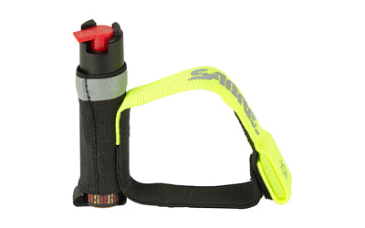 Sabre The Runner |  0.67 Ounces |  Pepper Gel |  Black |  Includes LED Hand Strap Atomic Defense