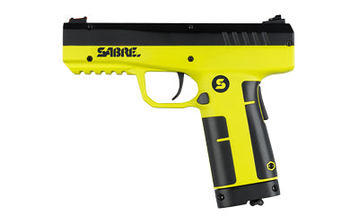 Sabre Compact Pepper Launcher |  Yellow |  Includes Case Atomic Defense