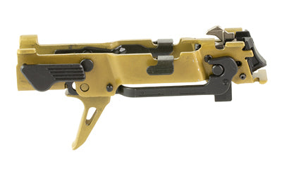 Sig Sauer Fire Control Unit |  Fits P320 |  Titanium Nitride Finish |  Gold |  Compatible with 9mm/40 S&W/357 Sig |  Skeletonized Flat Blade Trigger Atomic Defense