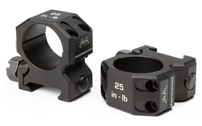 Sig Sauer BUCKMASTERS |  Scope Rings |  1" Low |  Black |  Aluminum |  Picatinny Atomic Defense