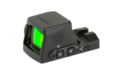 Sig Sauer ROMEO-X |  Red Dot Sight |  24mm Objective |  3 MOA Red Dot |  Matte Finish |  Black |  PRO/DPP Footprint Atomic Defense