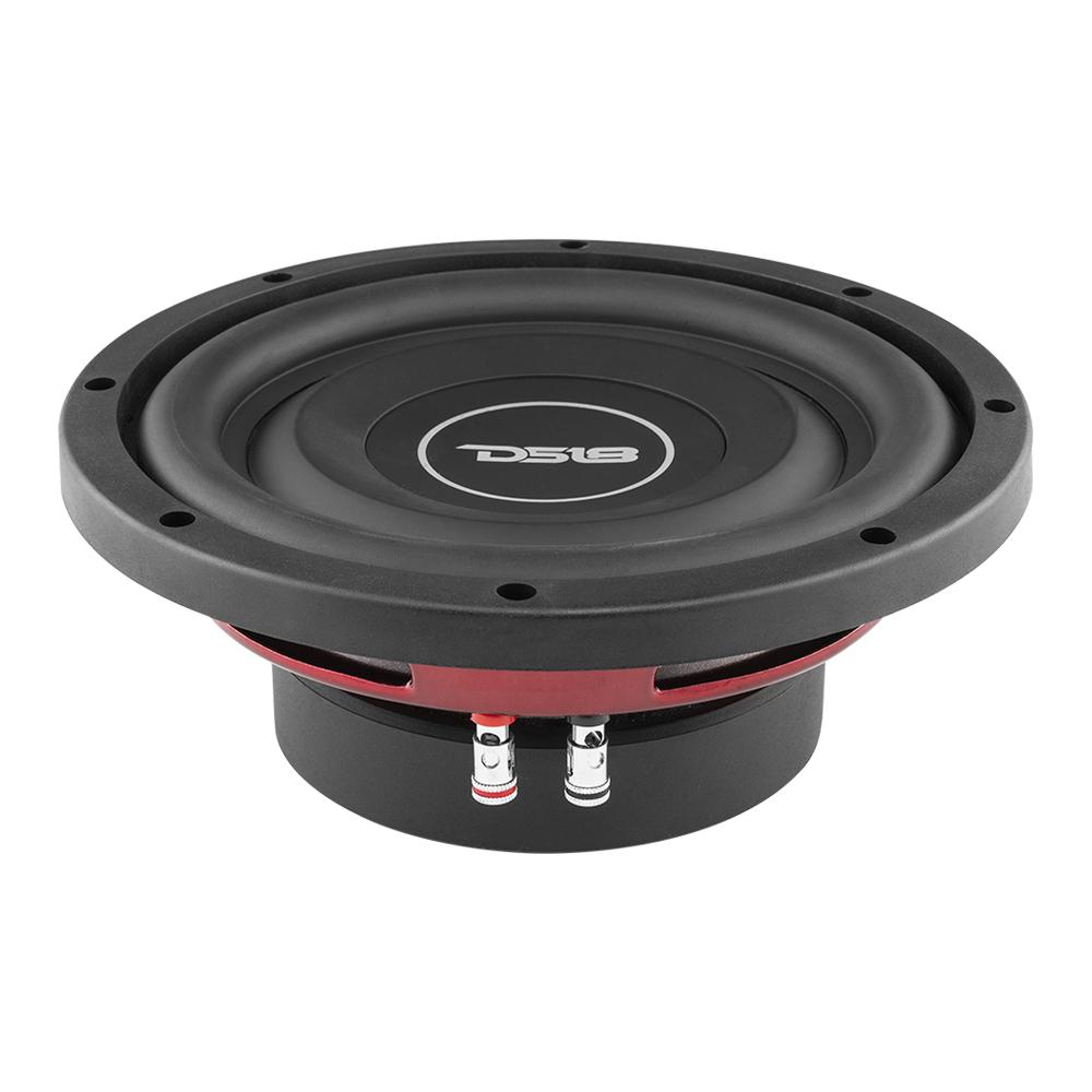 SRW Shallow-Mount 8" Subwoofer 150 Watts Rms SVC 4-Ohm DS18