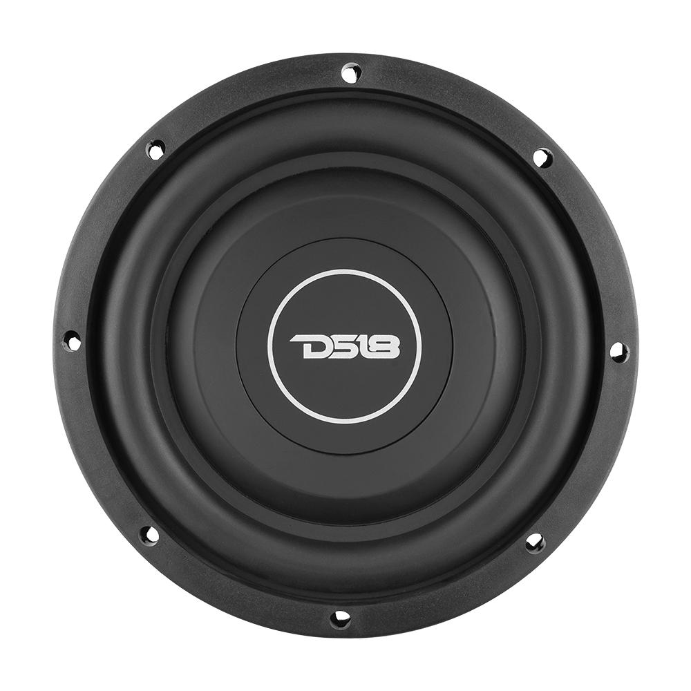 SRW Shallow-Mount 8" Subwoofer 150 Watts Rms SVC 4-Ohm DS18