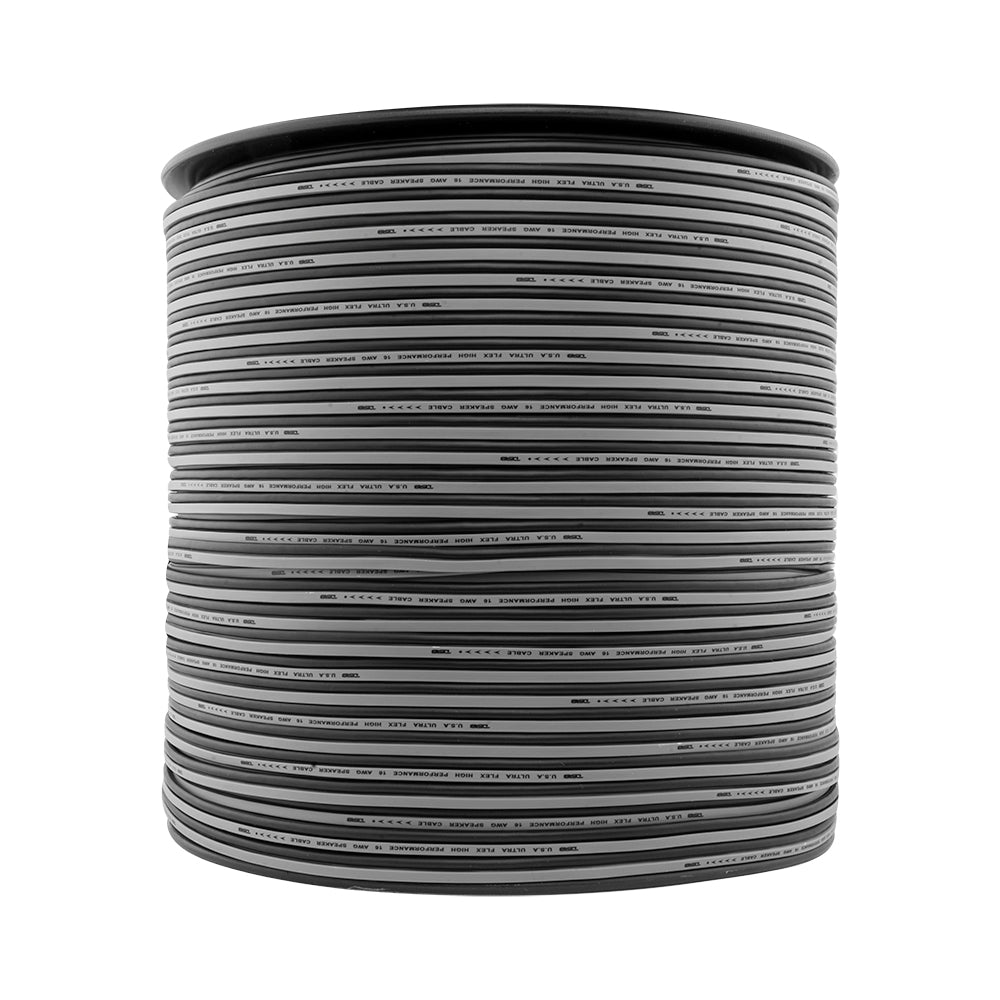 16-GA Speaker Wire 1000 Feet -Silver and Black DS18
