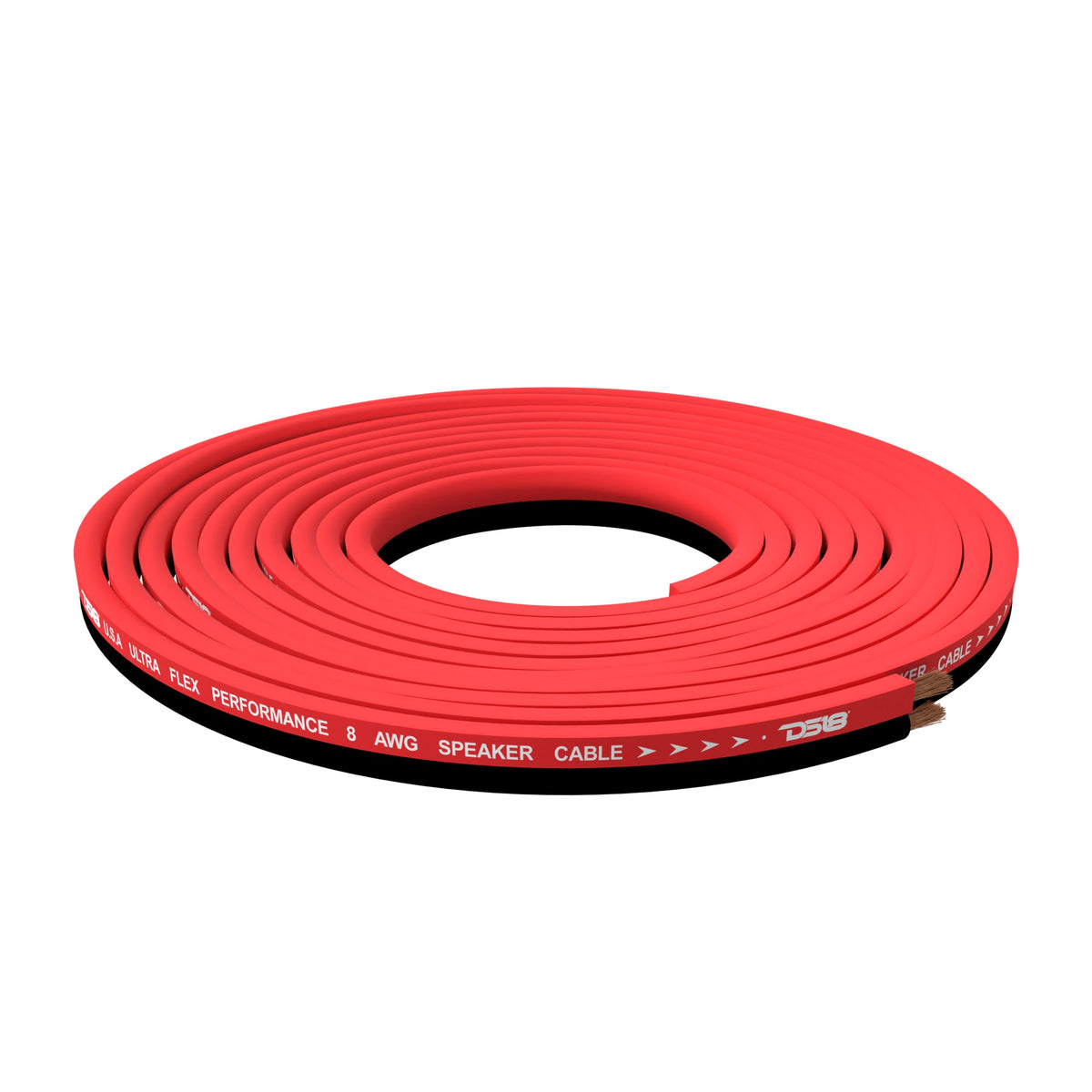 8-GA OFC 100% Copper Speaker Wire 100 Feet DS18