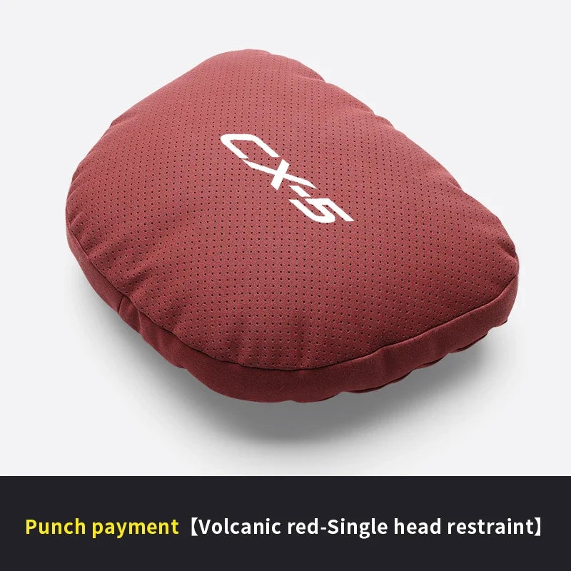Suede Car Headrest Neck Pillow | Maybach S-Class Inspired Design MyPetiteCar.com