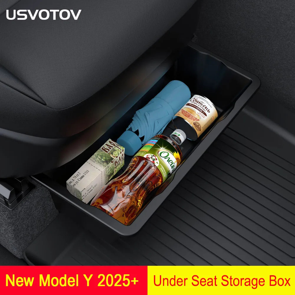 Organizer Bins Front / Rear / Full Set for Tesla Model Y Juniper 2025+