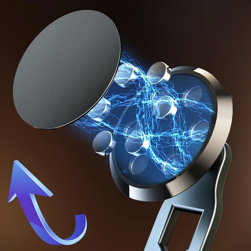 720° Rotation Magnetic Car Phone Holder | Extendable Magnet Cellphone Bracket MyPetiteCar.com