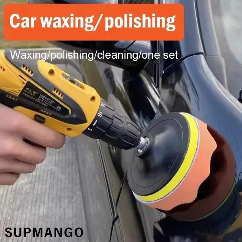 3 Inch Car Polishing Kit | Foam Sponge Buffing Pads for Drill MyPetiteCar.com