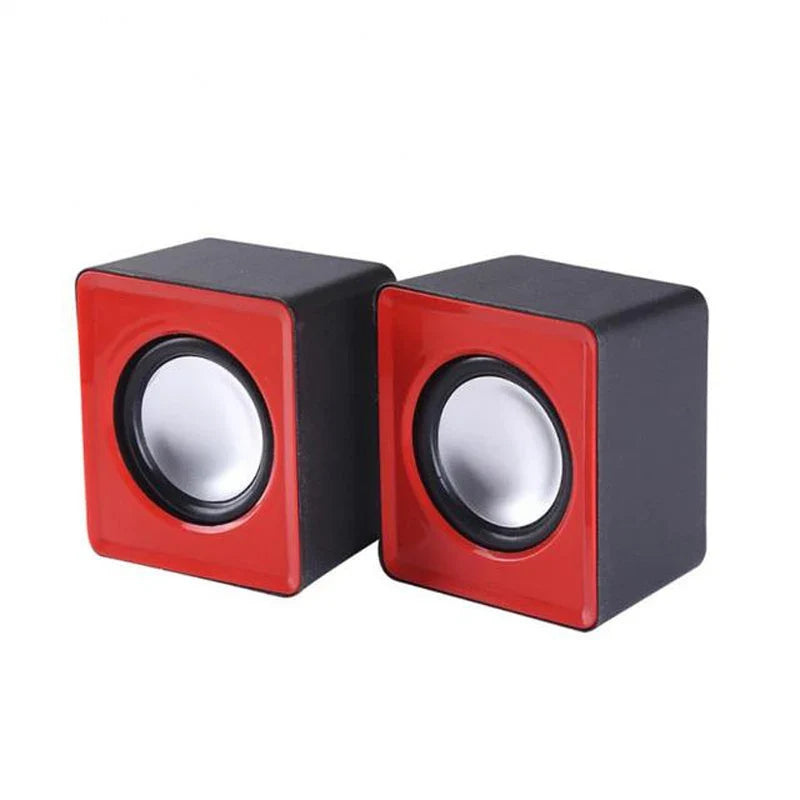 AyeBeau USB Computer Speaker | 2.0 Stereo Desktop Soundbar for PC Laptop MyPetiteCar.com